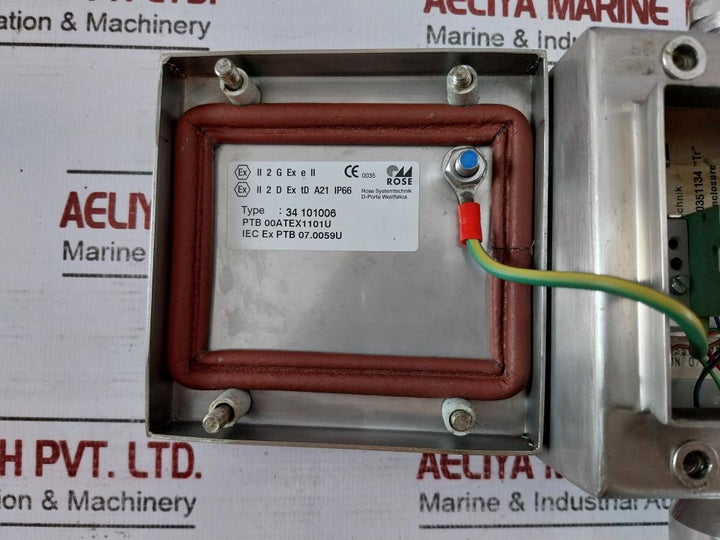 Rose Systemtechnik 34 101006 Stainless Steel Enclosure Ip66 Iec Ex Ptb 4-20ma