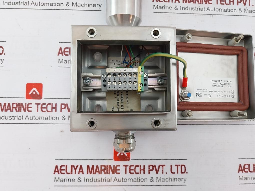 Rose Systemtechnik 34 101006 Stainless Steel Enclosure Ip66 Iec Ex Ptb 4-20ma
