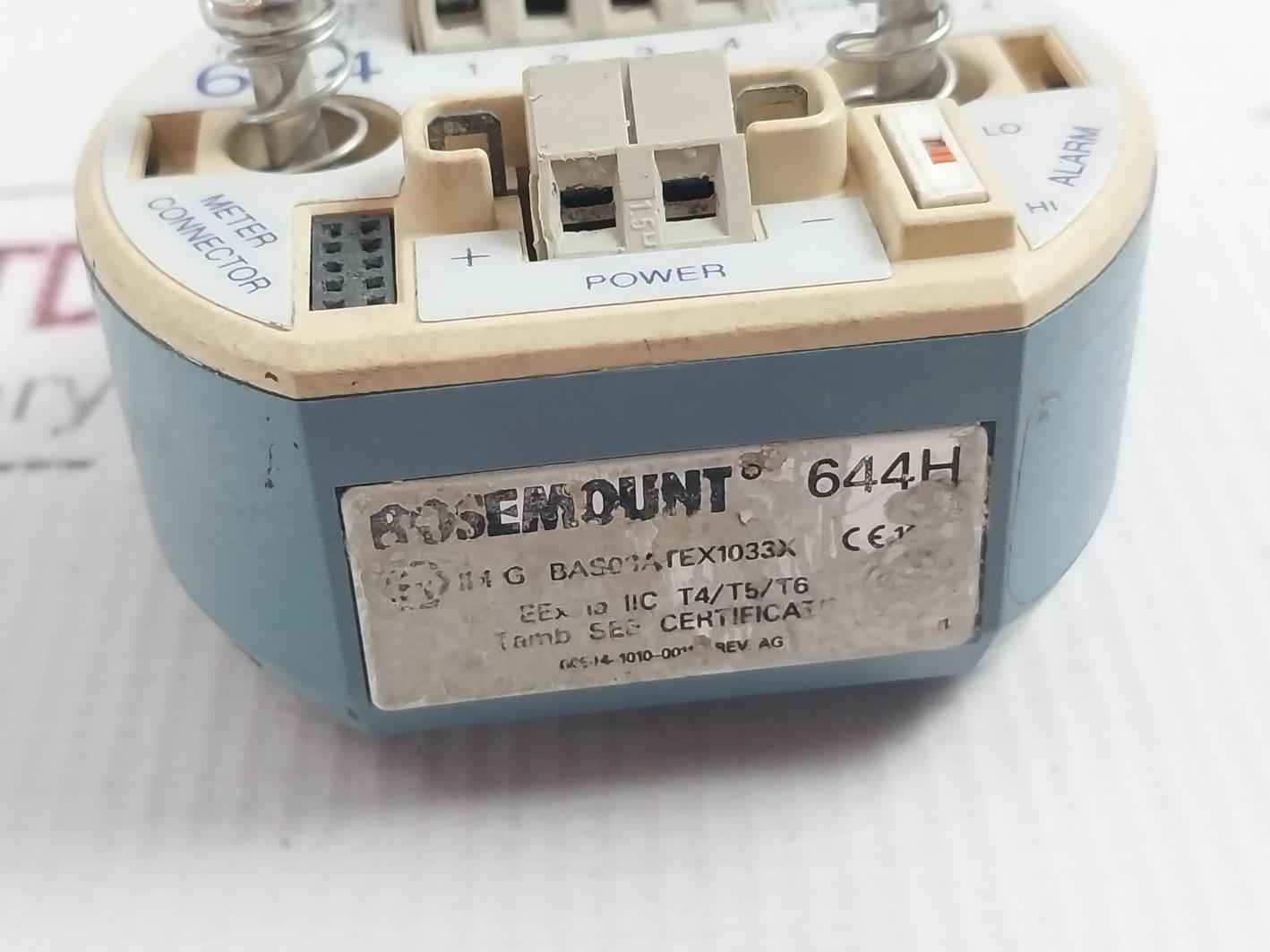 Rosemount 00644-6402-2005 Temperature Transmitter 00644-1010-0011