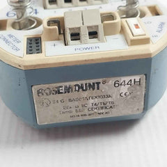 Rosemount 00644-6402-2005 Temperature Transmitter 00644-1010-0011
