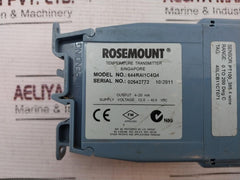 Rosemount 644Rai1C4Q4 Temperature Transmitter