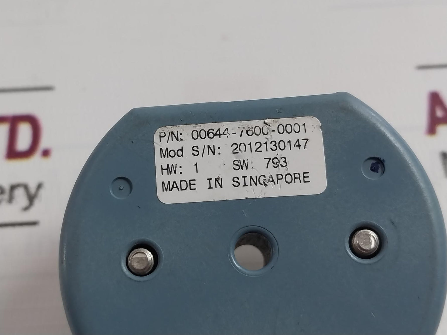 Rosemount 00644-7600-0001 Hart Temperature Transmitter Baseefa12Atex0101X