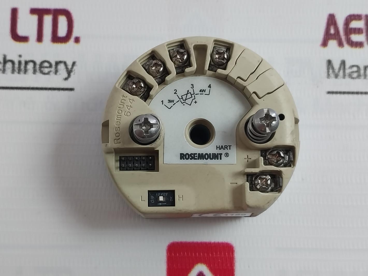 Rosemount 00644-7600-0001 Hart Temperature Transmitter Baseefa12Atex0101X