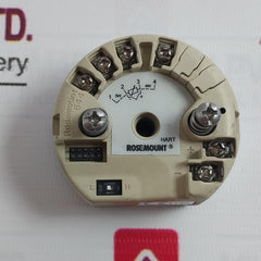 Rosemount 00644-7600-0001 Hart Temperature Transmitter Baseefa12Atex0101X