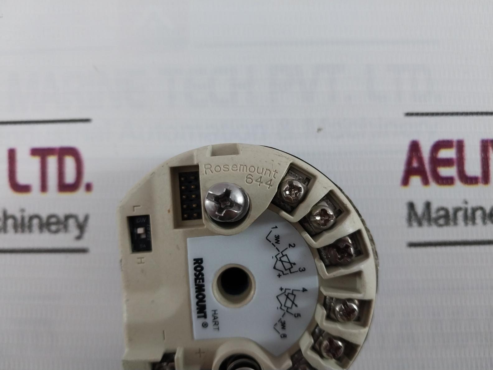 Rosemount 00644-7600-0003 Temperature Transmitter Sw1.1.1 4-20 Ma 12-42.4Vdc