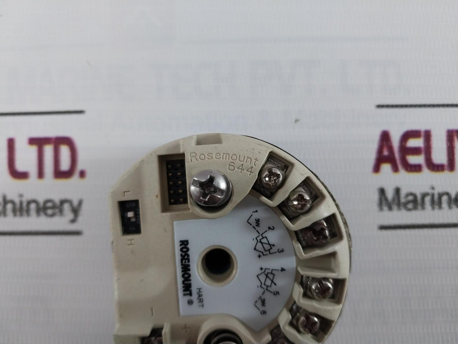 Rosemount 00644-7600-0003 Temperature Transmitter Sw1.1.1 4-20 Ma 12-42.4Vdc
