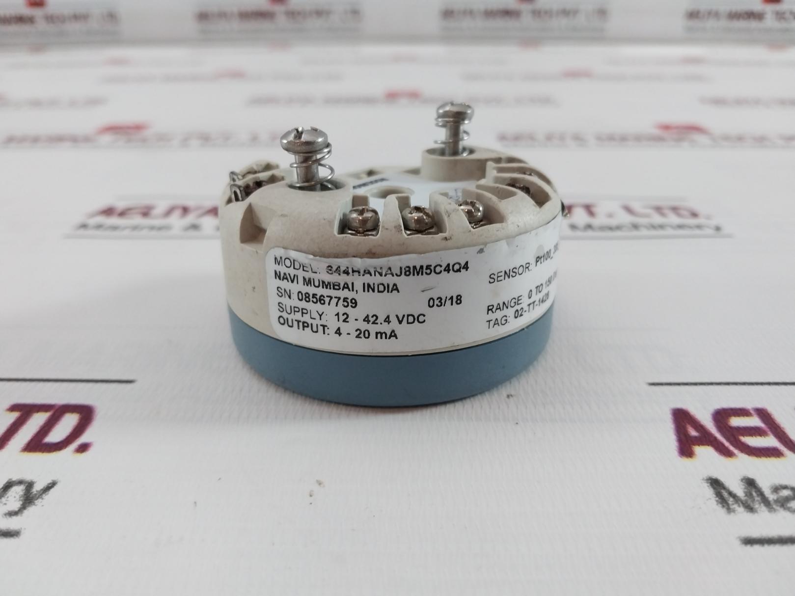 Rosemount 00644-7600-0004 Temperature Transmitter 4-20Ma Sw1.1.1