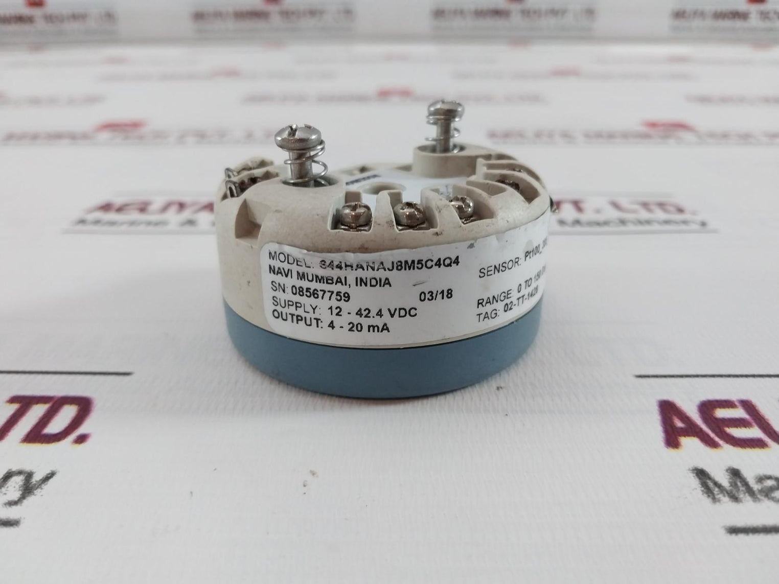 Rosemount 00644-7600-0004 Temperature Transmitter 4-20Ma Sw1.1.1