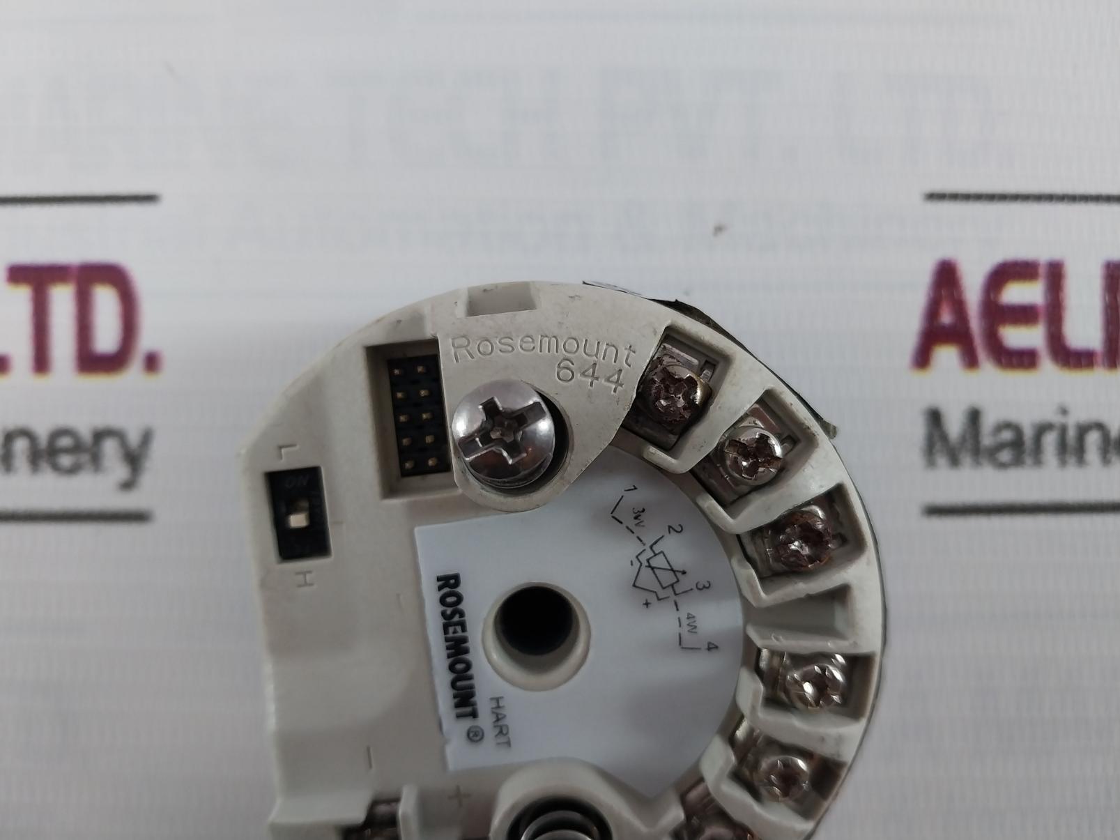 Rosemount 00644-7600-0004 Temperature Transmitter 4-20Ma Sw1.1.1