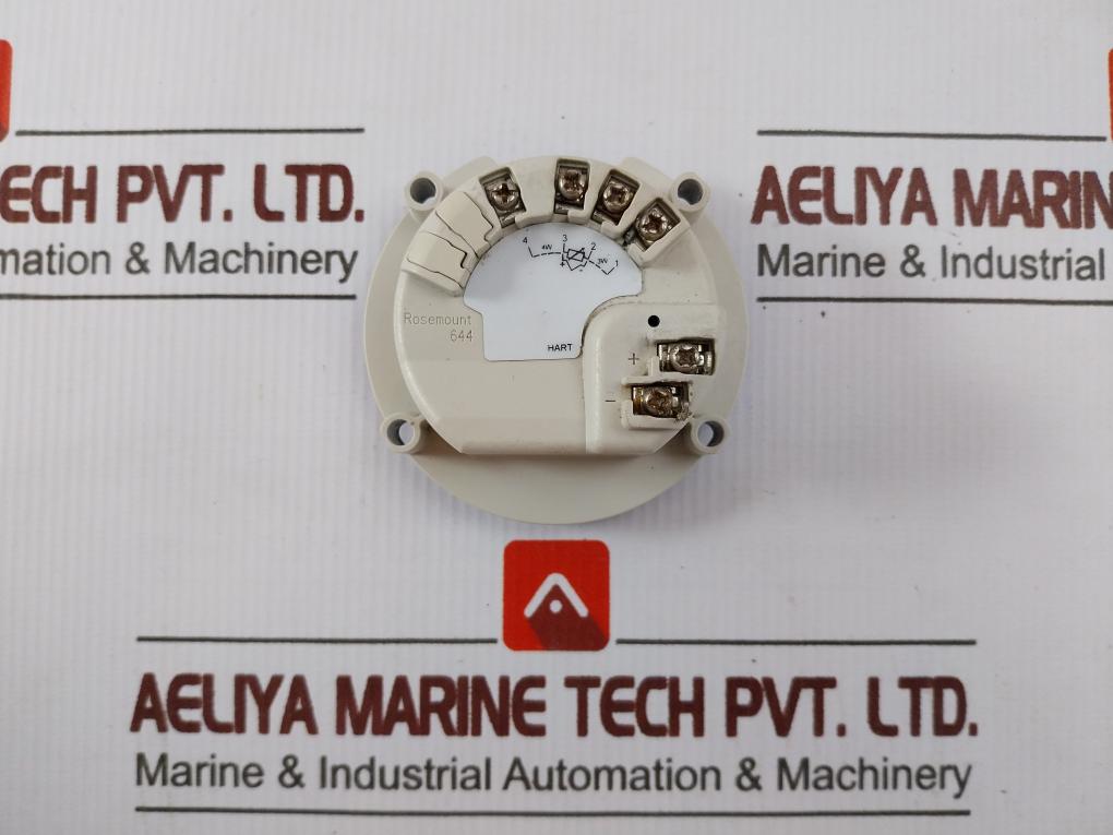 Rosemount 00644-7620-0002 Hart Temperature Transmitter Head Hw.2