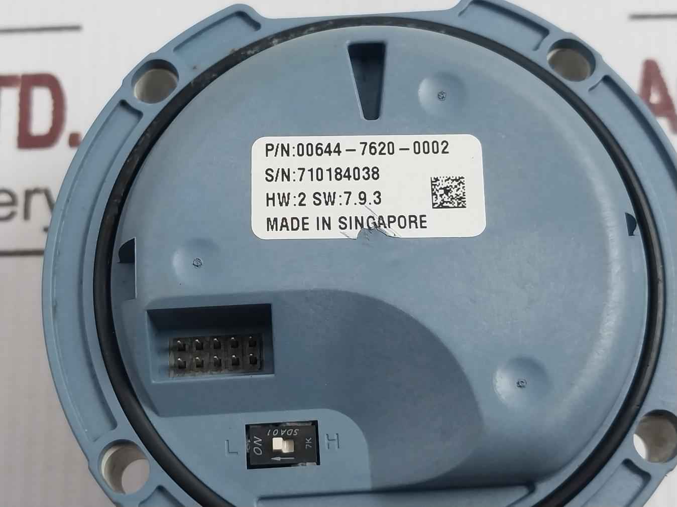 Rosemount 00644-7620-0002 Hart Temperature Transmitter Head Sw.7.9.3