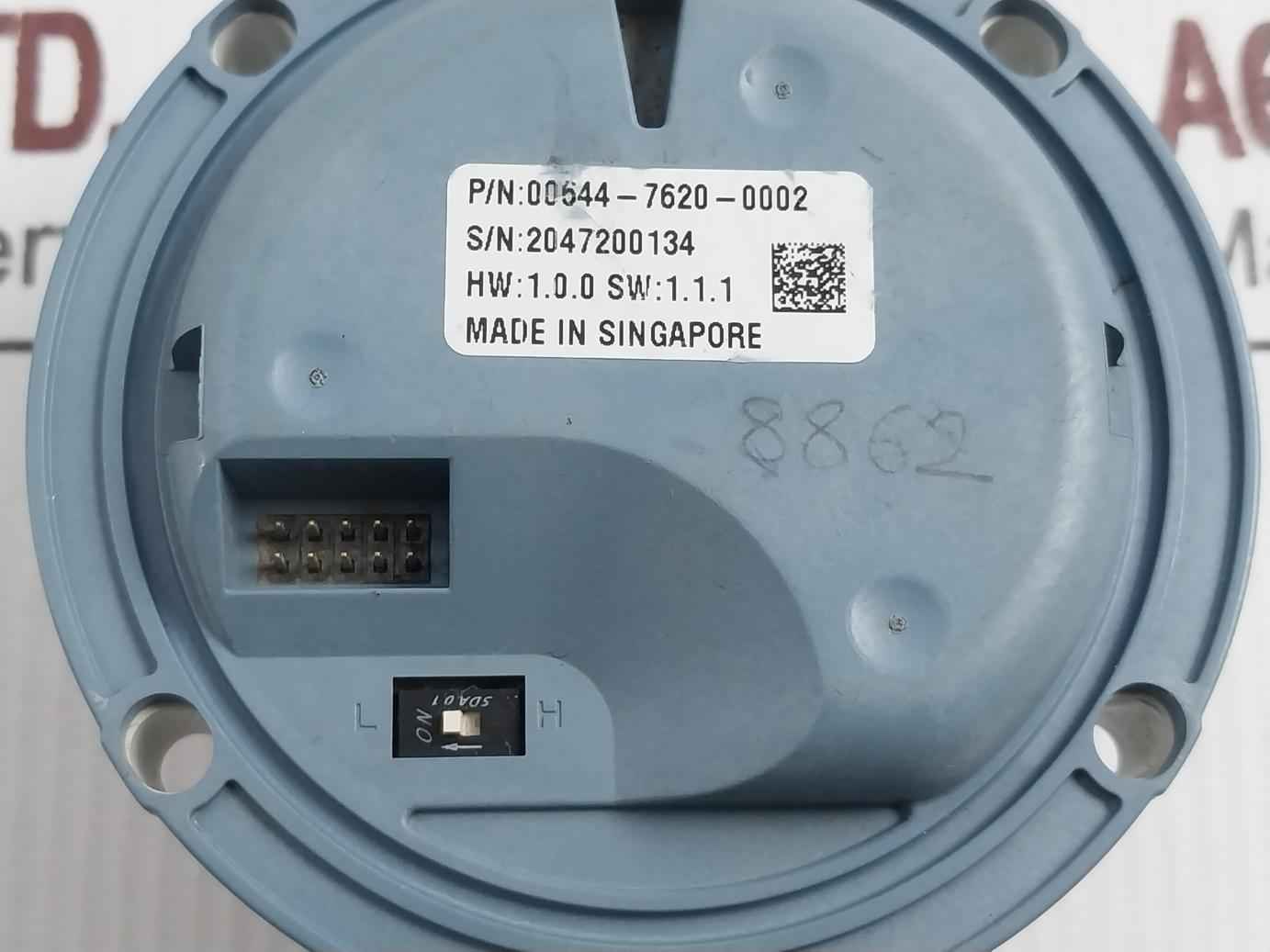 Rosemount 00644-7620-0002 Hart Temperature Transmitter Hw 1.0.0 Sw 1.1.1