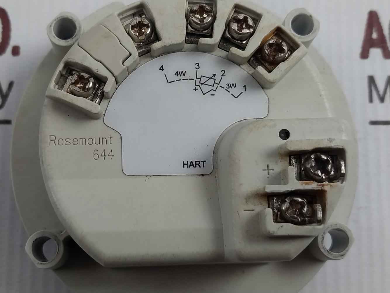 Rosemount 00644-7620-0002 Hart Temperature Transmitter Hw 1.0.0 Sw 1.1.1