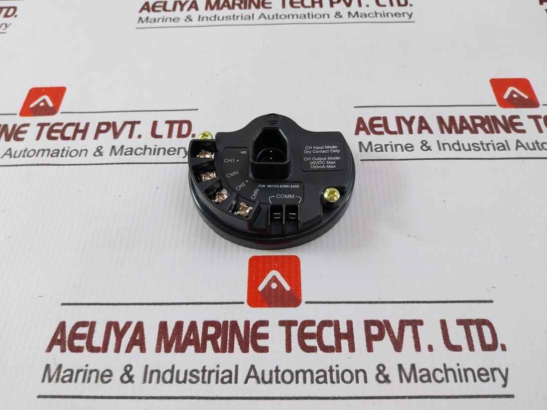 Rosemount 00753-9200-2450 Signal Interface Module Baag2416 26Vdc 100Ma