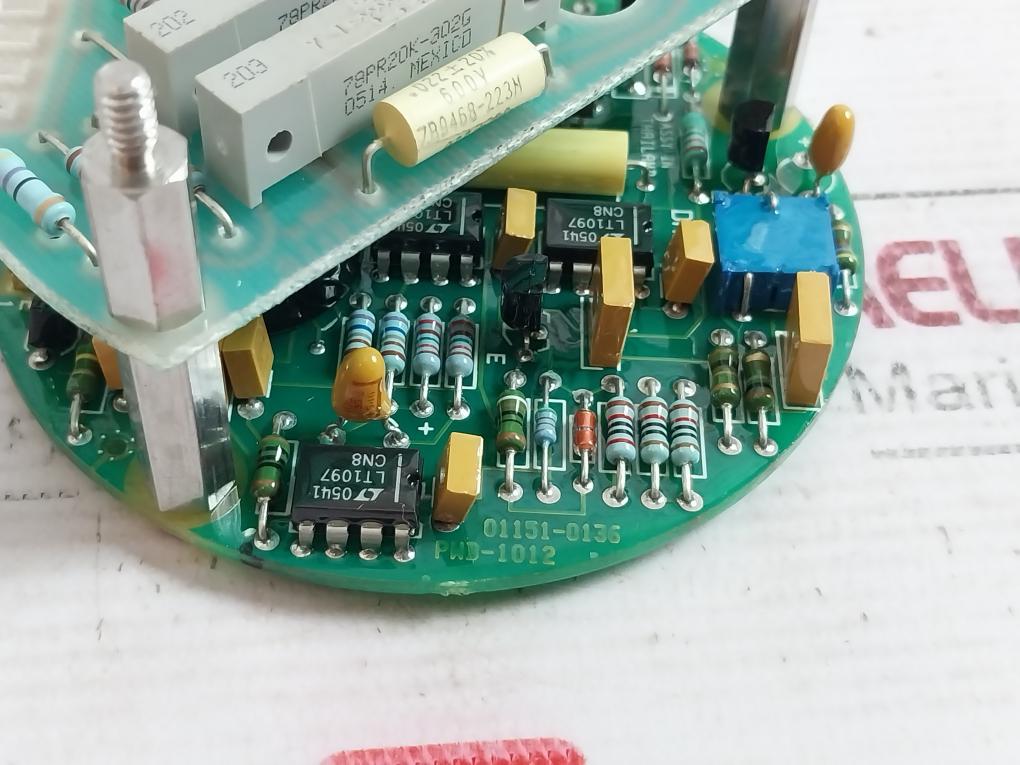 Rosemount 01151-0137 Transmitter Amplifier Board Assy 7Bfac 611