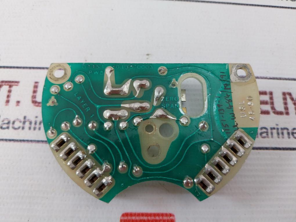 Rosemount 01151-0138-0003 Calculating Board