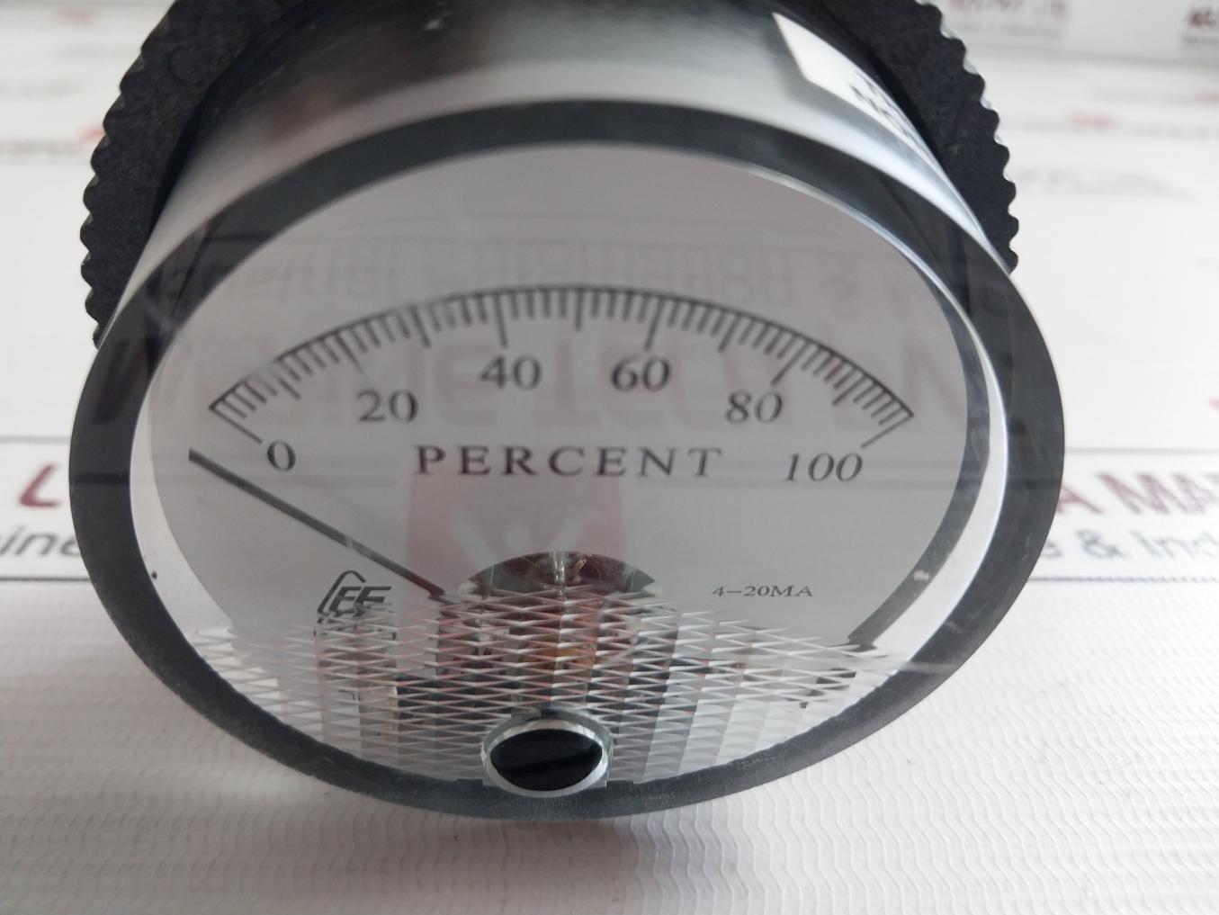 Rosemount 01151-0687-0004 Transmitter Panel Gauge 0-100 Percent 4-20Ma