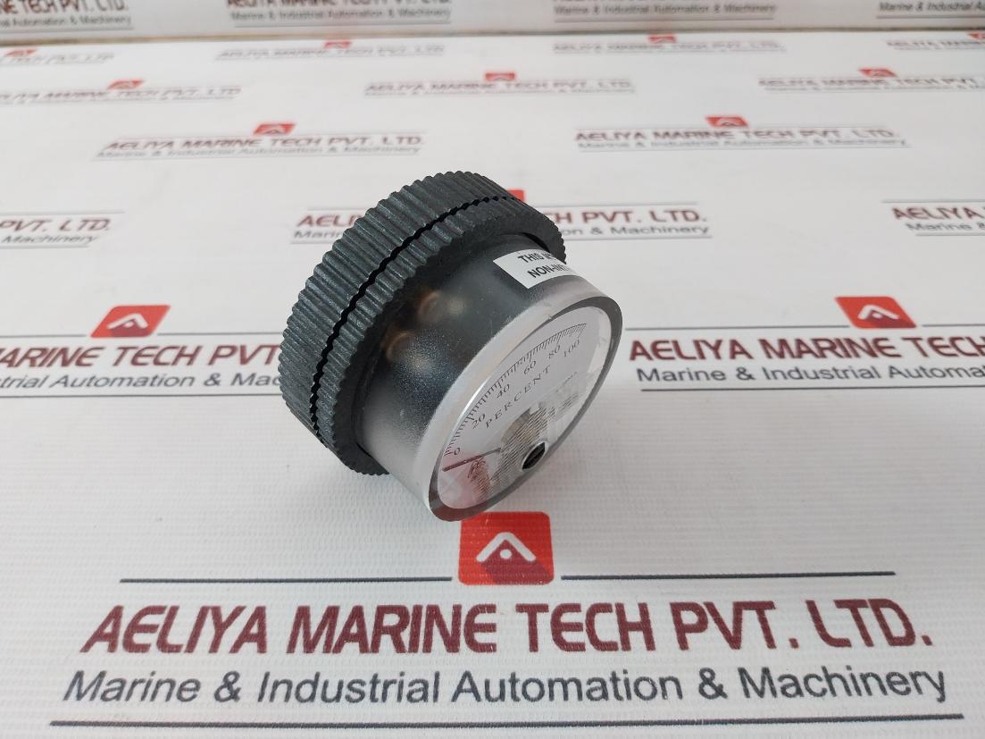 Rosemount 01151-0687-0004 Transmitter Panel Gauge 0 To 100 Percent 4-20Ma