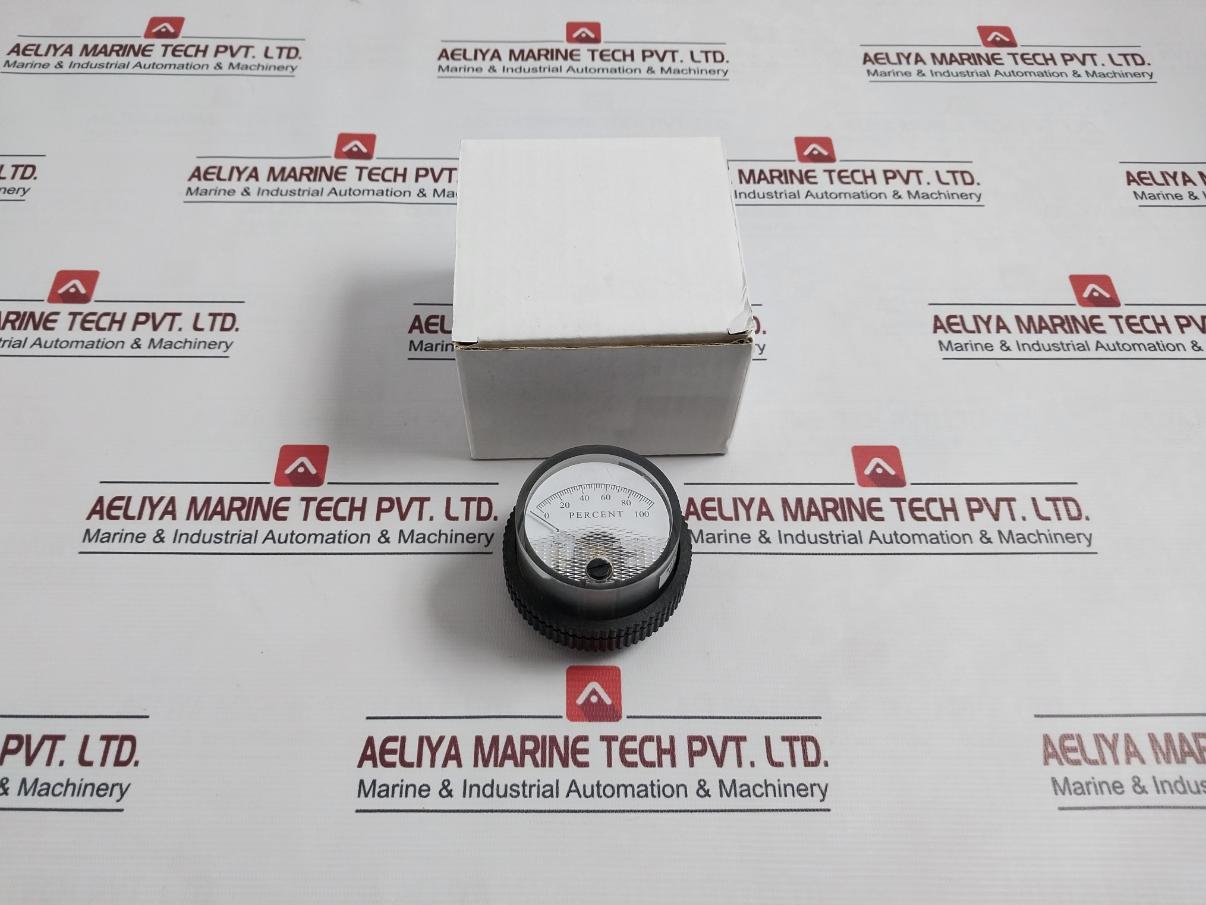 Rosemount 01151-0687-0004 Transmitter Panel Gauge 4-20 Ma 0-100 Percent