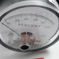 Rosemount 01151-0687-0004 Transmitter Panel Gauge 4-20 Ma 0-100 Percent