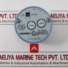 Rosemount 01151-0948-0002 Pressure Transmitter