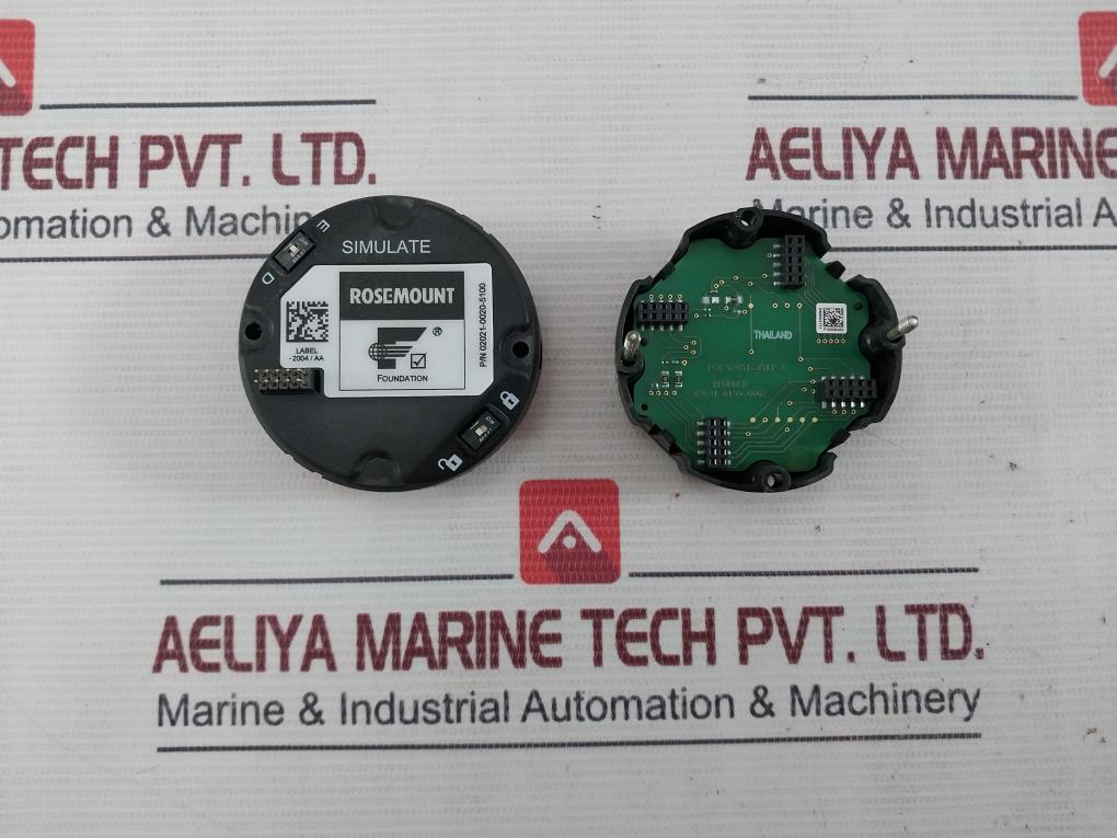 Rosemount 02021-0020-5100 Foundation Simulate Hart Communication With Display