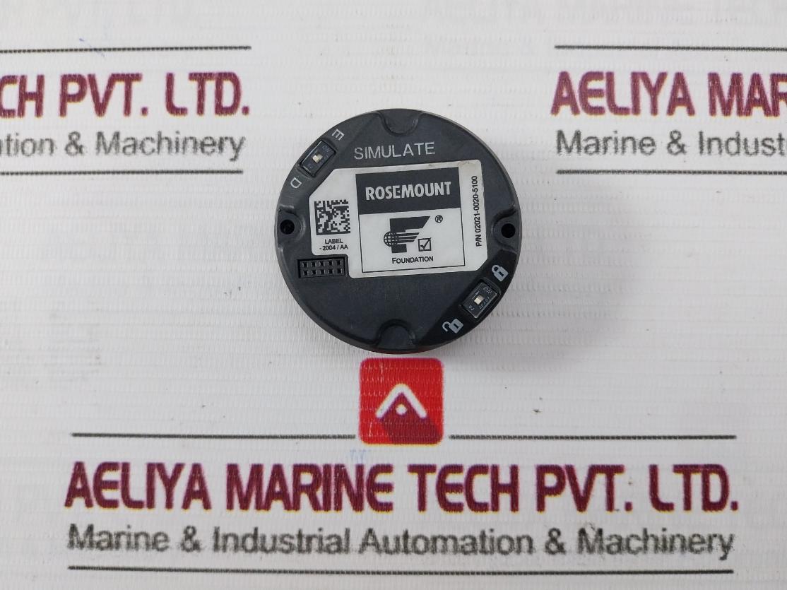 Rosemount 02021-0020-5100 Foundation Simulate Pressure Transmitter