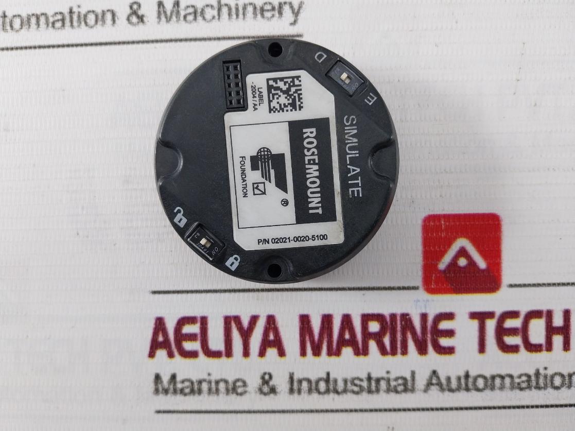 Rosemount 02021-0020-5100 Foundation Simulate Pressure Transmitter