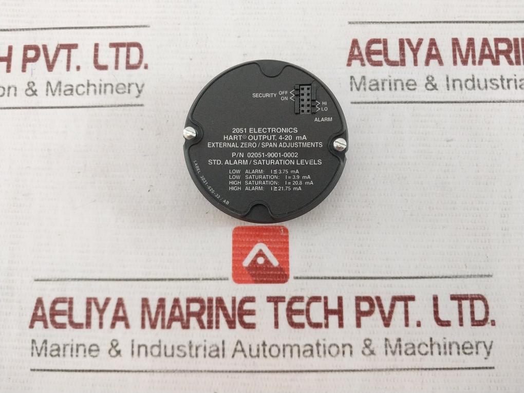 Rosemount 02051-9001-0002 Pressure Transmitter 3031-620-32/AB 4-20 MA