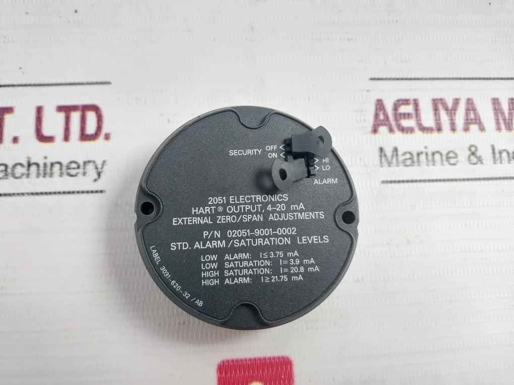 Rosemount 1151-1417-2/Ac Lcd Indicating Unit Bas00Atex 1091U