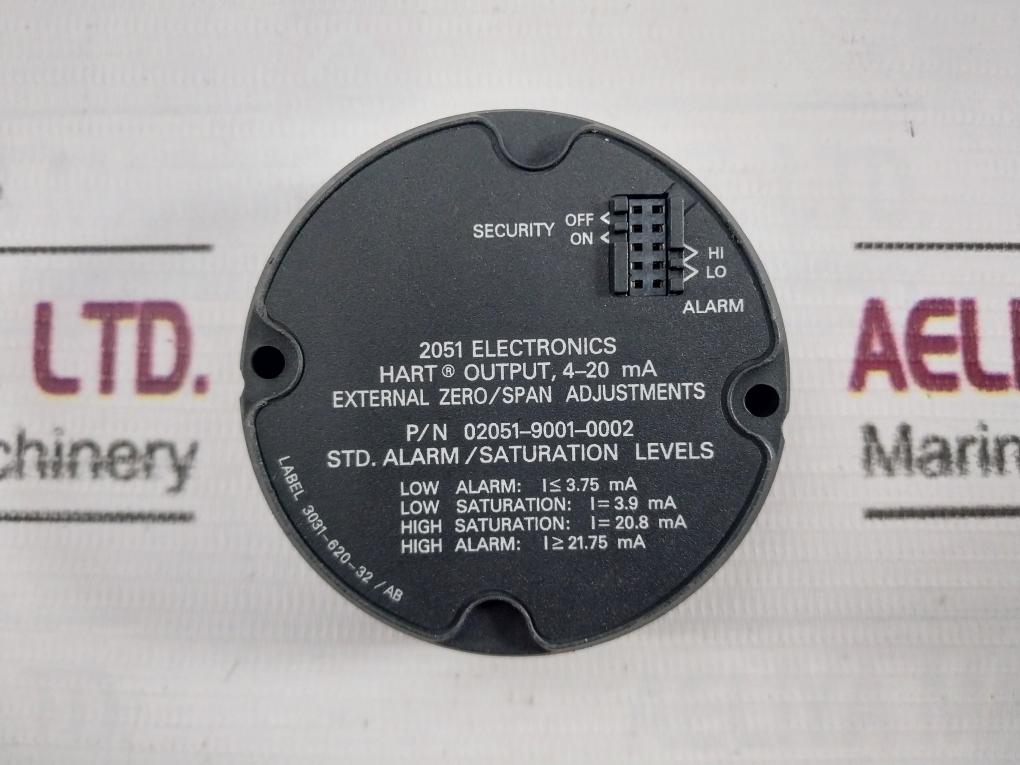 Rosemount 02051-9001-0002 Pressure Transmitter Module 4-20Ma Bdad1612