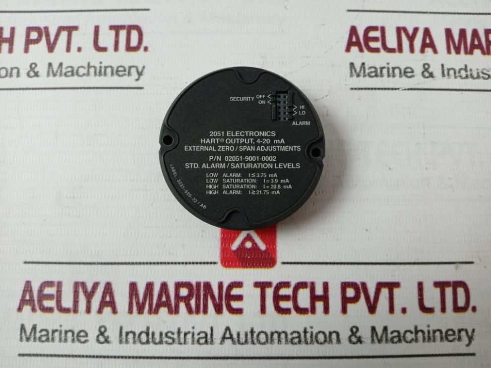 Rosemount 02051-9001-0002 Pressure Transmitter Module I 21.75 Ma E01511 P0245421