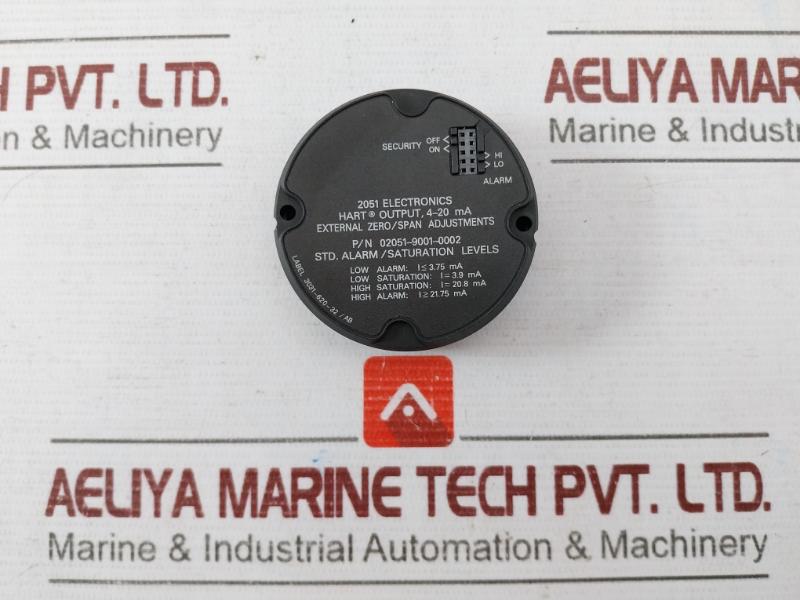 Rosemount 02051-9001-0002 Pressure Transmitter P0500078 Cca 3031-583 Bead5012