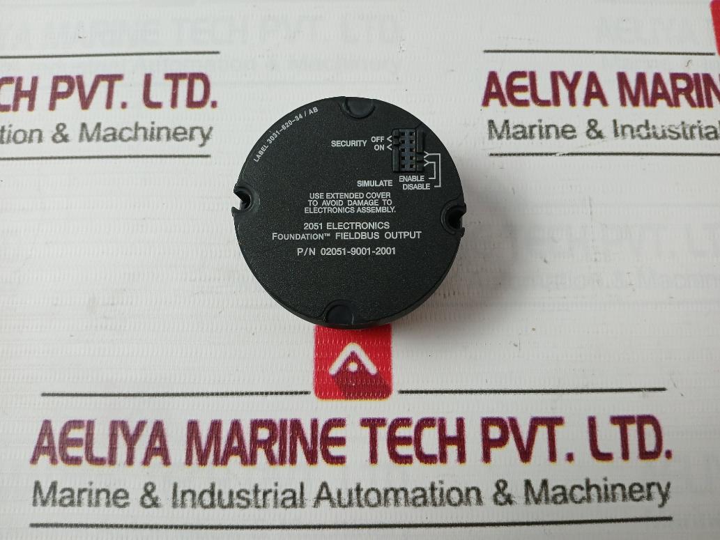 Rosemount 02051-9001-2001 Pressure Transmitter Ajaf2712 P0002217