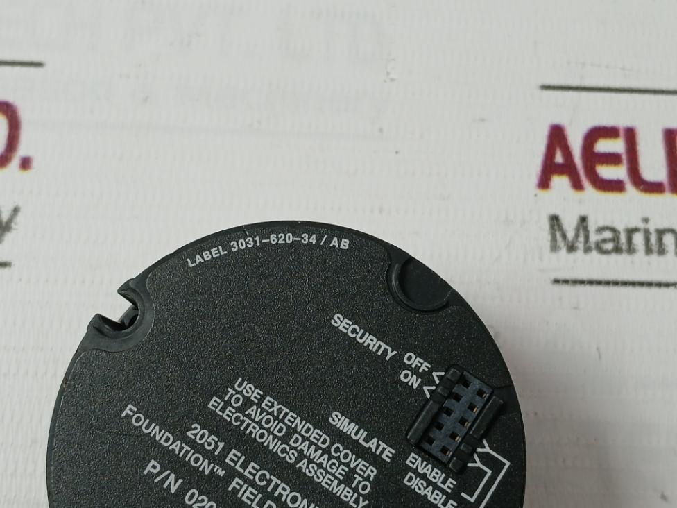 Rosemount 02051-9001-2001 Pressure Transmitter Ajaf2712 P0002217