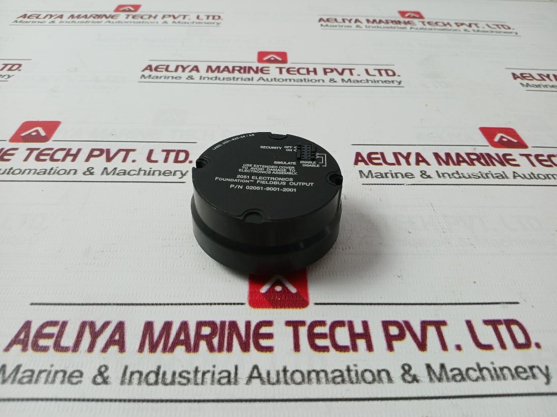 Rosemount 02051-9001-2001 Pressure Transmitter Ajaf2712 P0002217