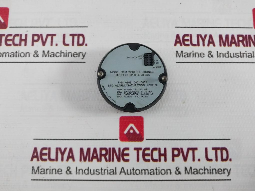 Rosemount 03031-0001-0002 Electronics Hart Output Module 4-20 Ma