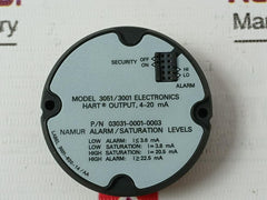 Rosemount 03031-0001-0003 Alarm Saturation Electronic Board I 22.5Ma