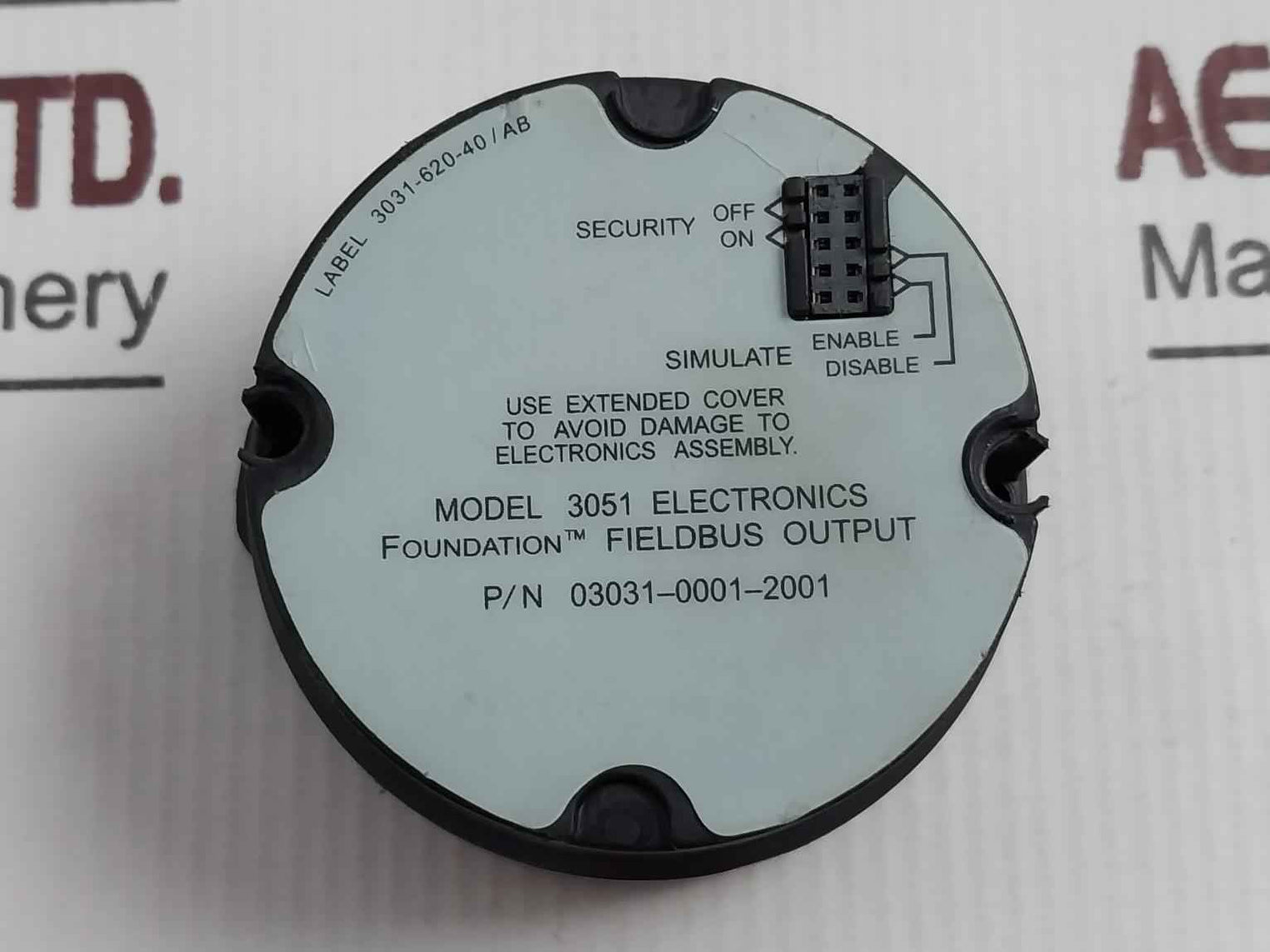 Rosemount 03031-0001-2001 Electronics Foundation Fieldbus Output Module 94V-0