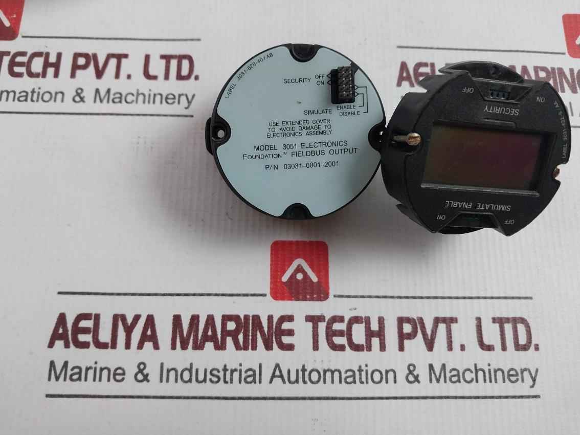 Rosemount 03031-0001-2001 Foundation Fieldbus Output Module Cca 8800-7611-1Afad