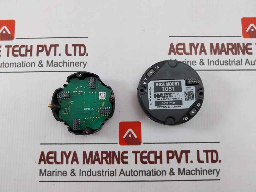 Rosemount 03031-0020-3130 Communication Pressure Transmitter Lcd Display 4-20 Ma