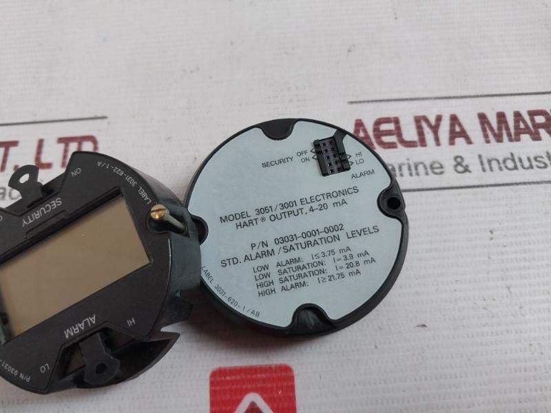 Rosemount 03031-0193-0103 Hart Pressure Transmitter Lcd Meter Display Module