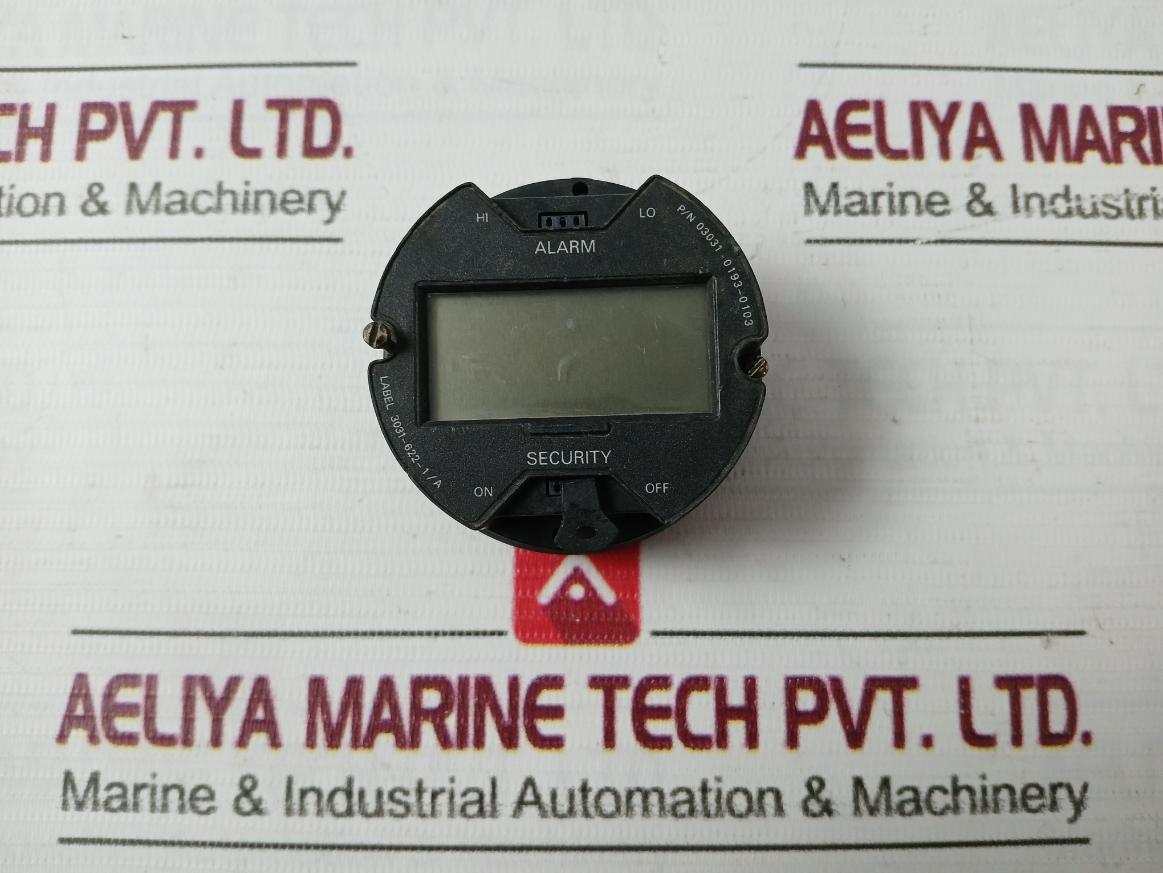Rosemount 03031-0193-0103 Pressure Transmitter Display Only