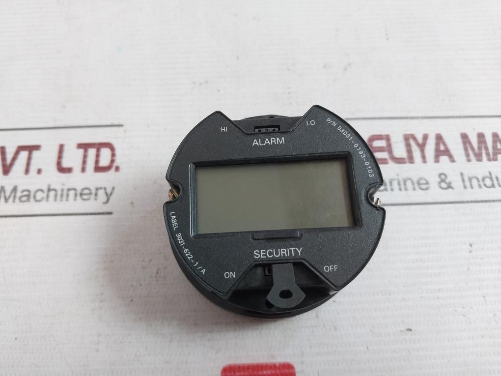 Rosemount 03031-0193-0103 Pressure Transmitter Lcd Display 4-20 Ma 80055927