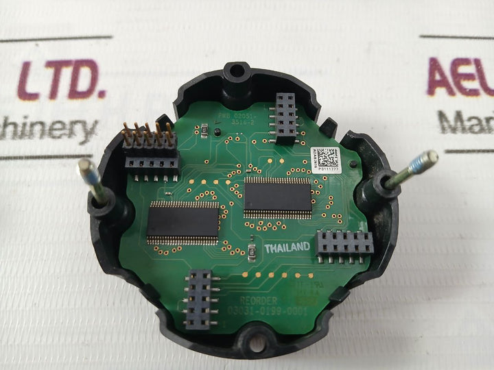 Rosemount 03031-0199-0001 Communication Protocol And Display Pwb 02051-3516-2 P0111777