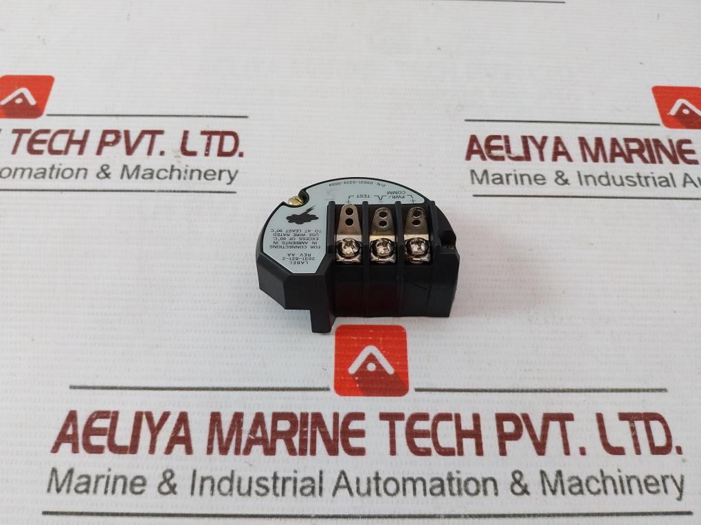 Rosemount 03031-0332-0004 Terminal Block For Transmitter Rev: Aa