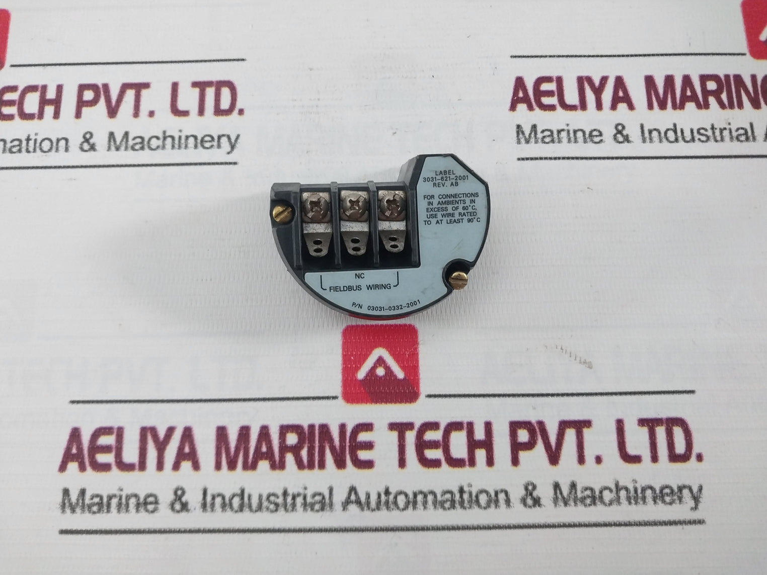 Rosemount 03031-0332-2001 Terminal Block Rev Ab 90°C