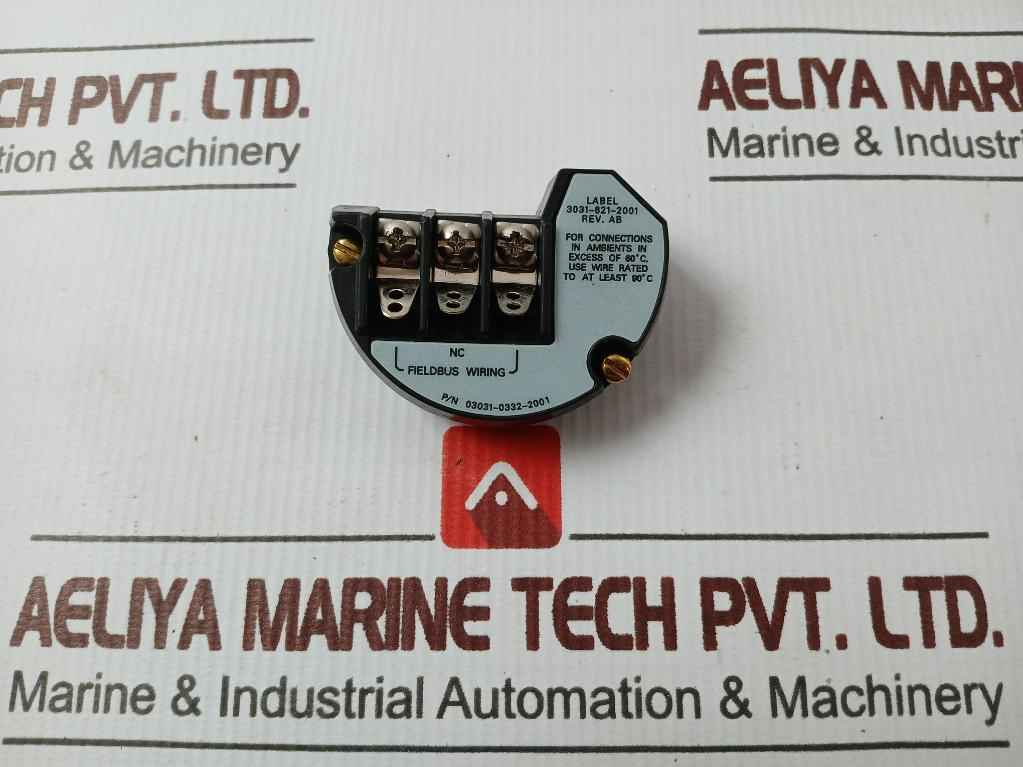 Rosemount 03031-0332-2001 Transmitter Block 3031-621-2001 Rev Ab