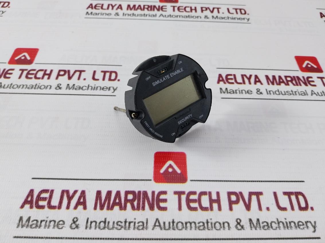 Rosemount 03031-0622-0005Ab Transmitter Display Meter Pressure Part &amp; Accessory