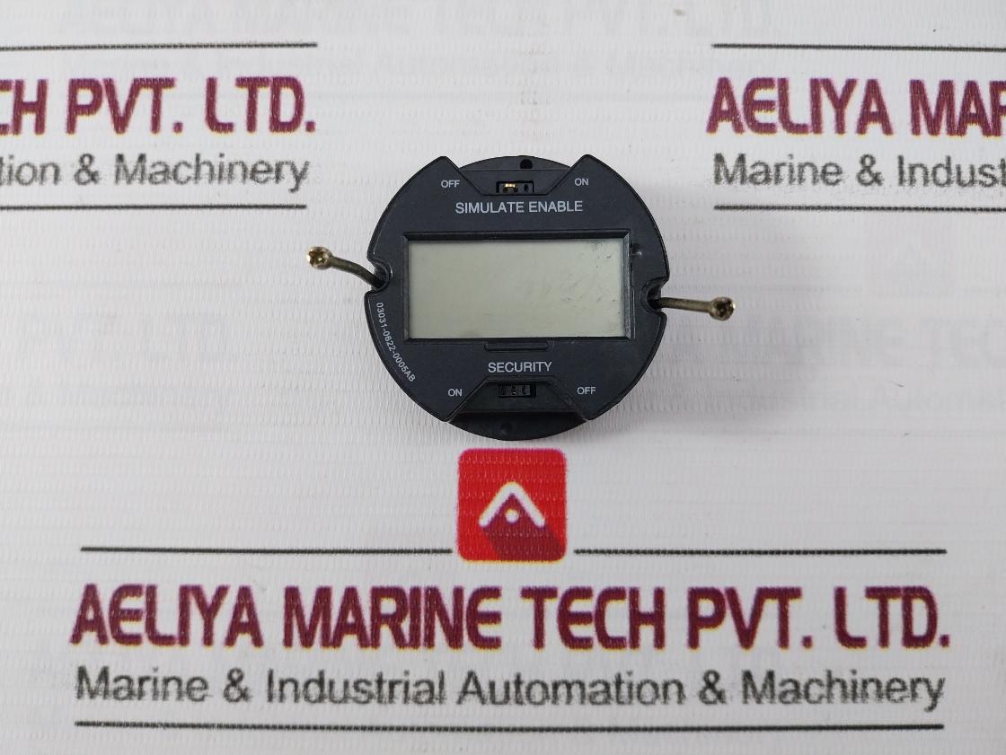Rosemount 03031-0622-0005Ab Transmitter Display Meter Pressure Part &amp; Accessory
